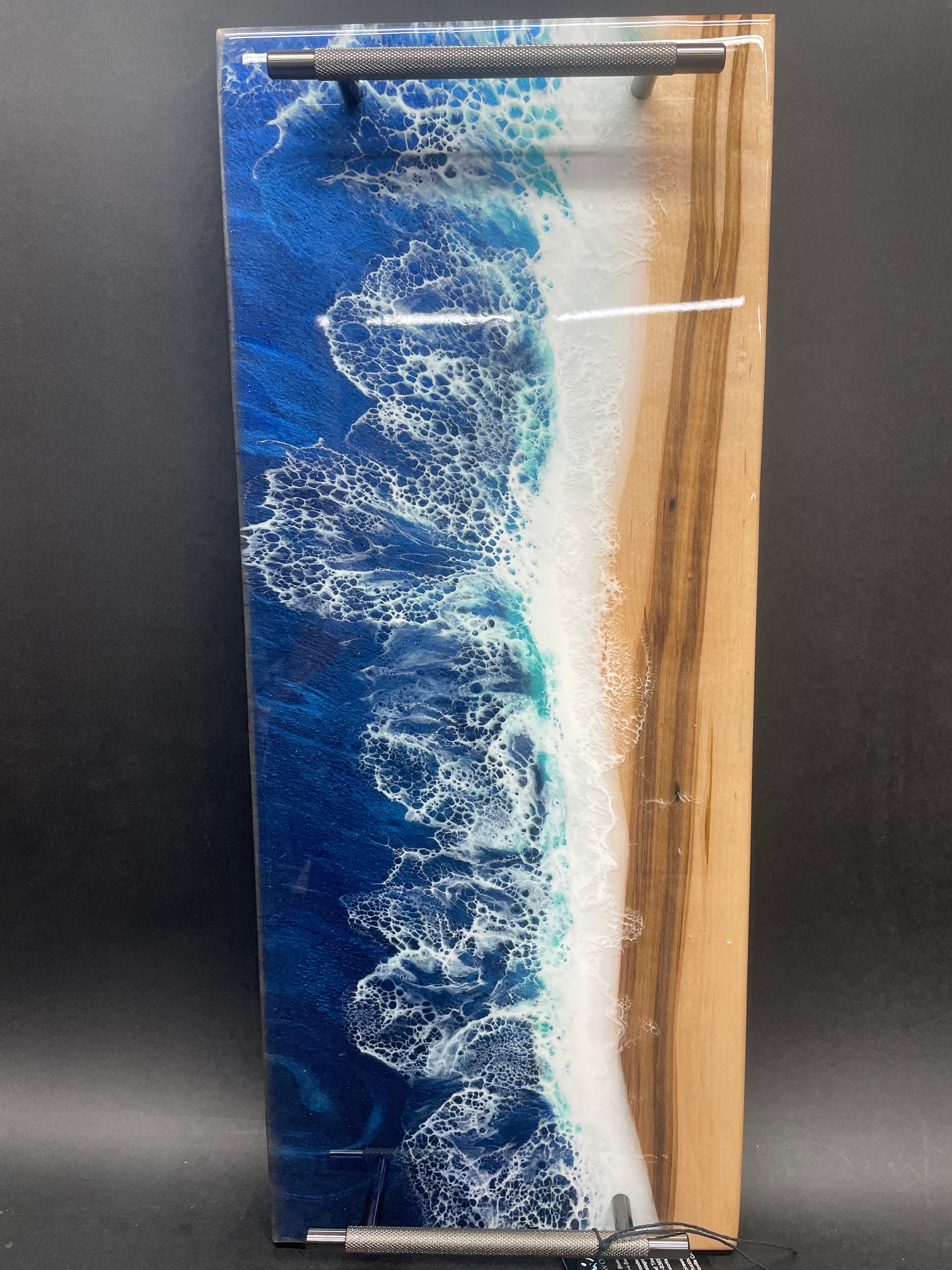 Ocean over Maple Serving Tray #T06